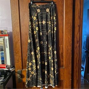 Blackmilk Sacred Fractals Maxi Skirt Size L